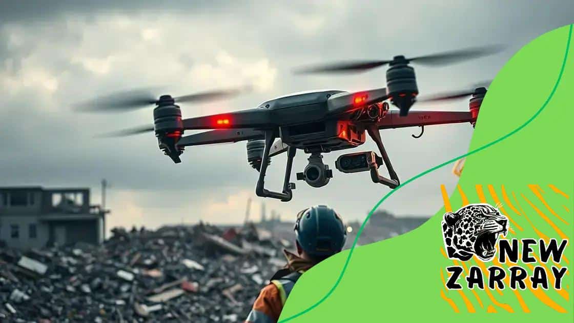 How drones enhance data collection during emergencies